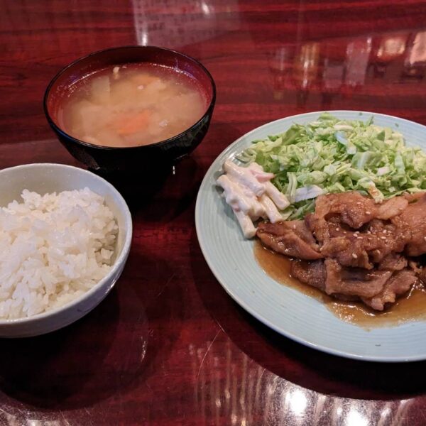 生姜焼き定食